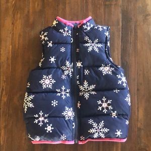 Gymboree Snowflake Vest